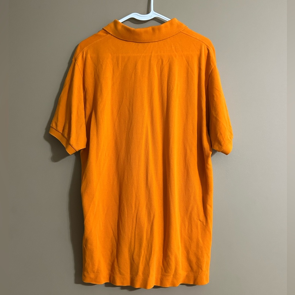 Lacoste Men's Bright Orange Short-Sleeve Polo - Picture 2 of 5